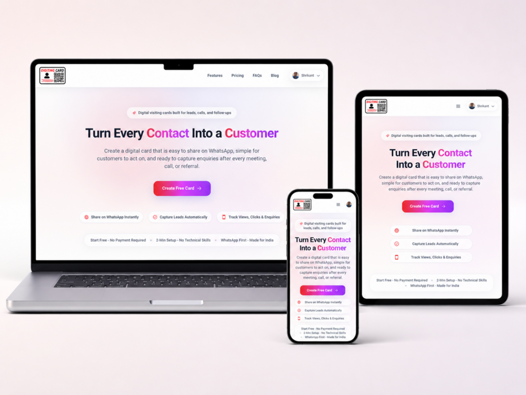 Digiting Card | Digital Business Card