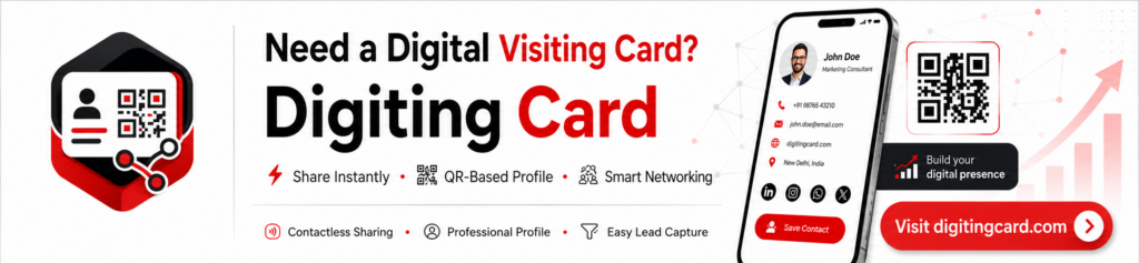 Digiting Card – Leader Board Ads – Home Page